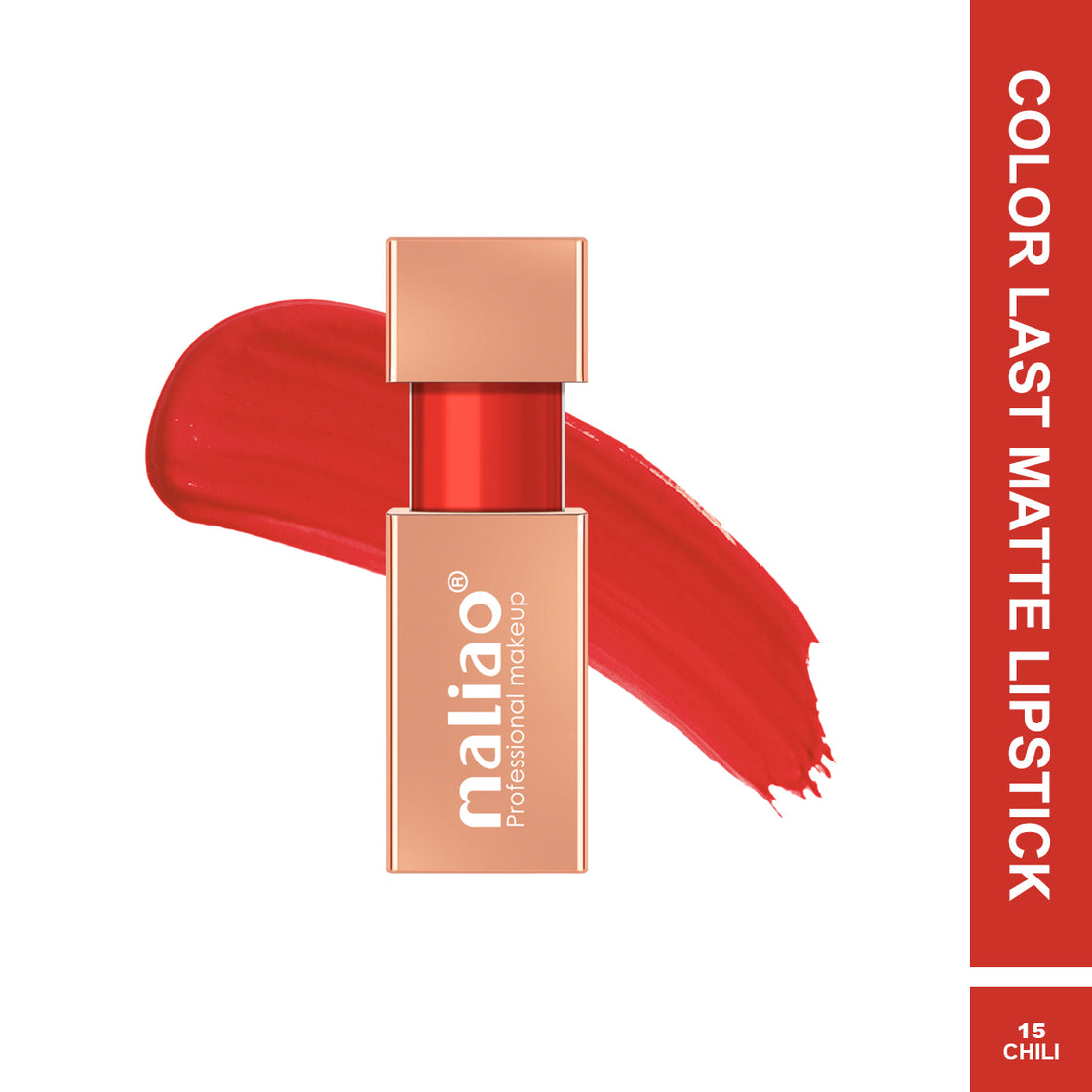 Maliao Color Last Matte Lipstick - Long-Lasting Vibrant Shades for All-Day Wear Lip