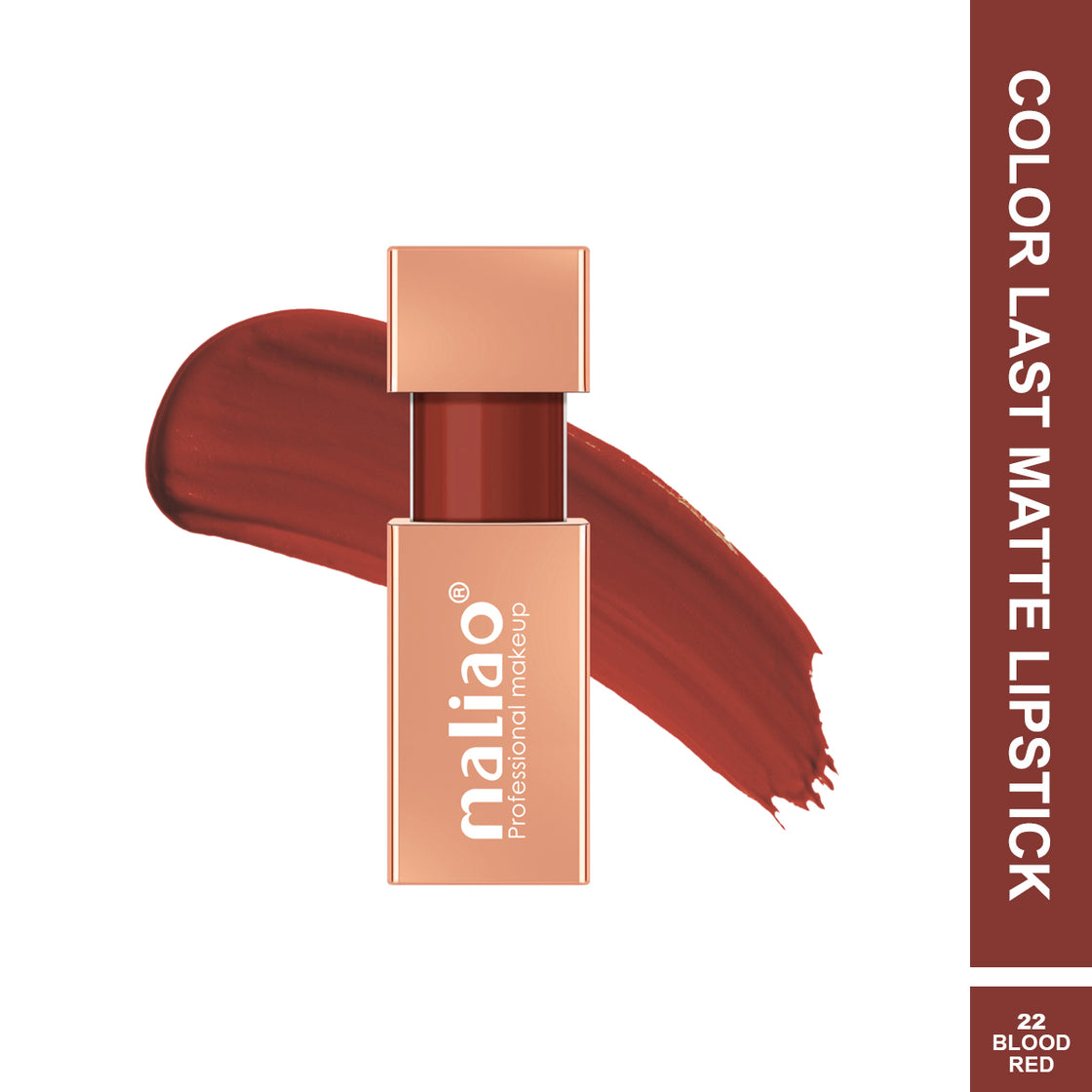 Maliao Color Last Matte Lipstick - Long-Lasting Vibrant Shades for All-Day Wear Lip