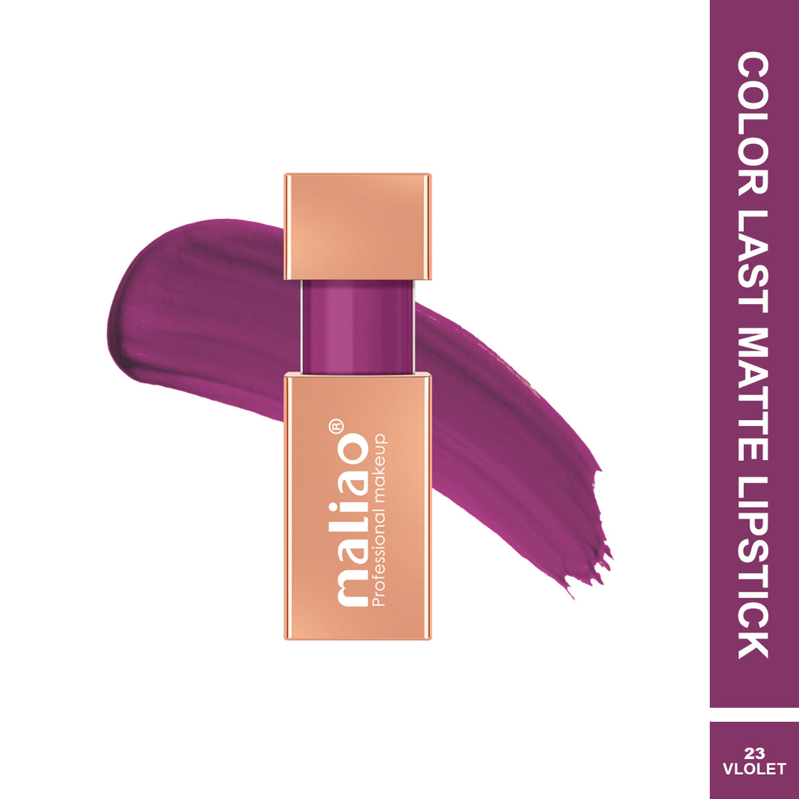 Maliao Color Last Matte Lipstick - Long-Lasting Vibrant Shades for All-Day Wear Lip