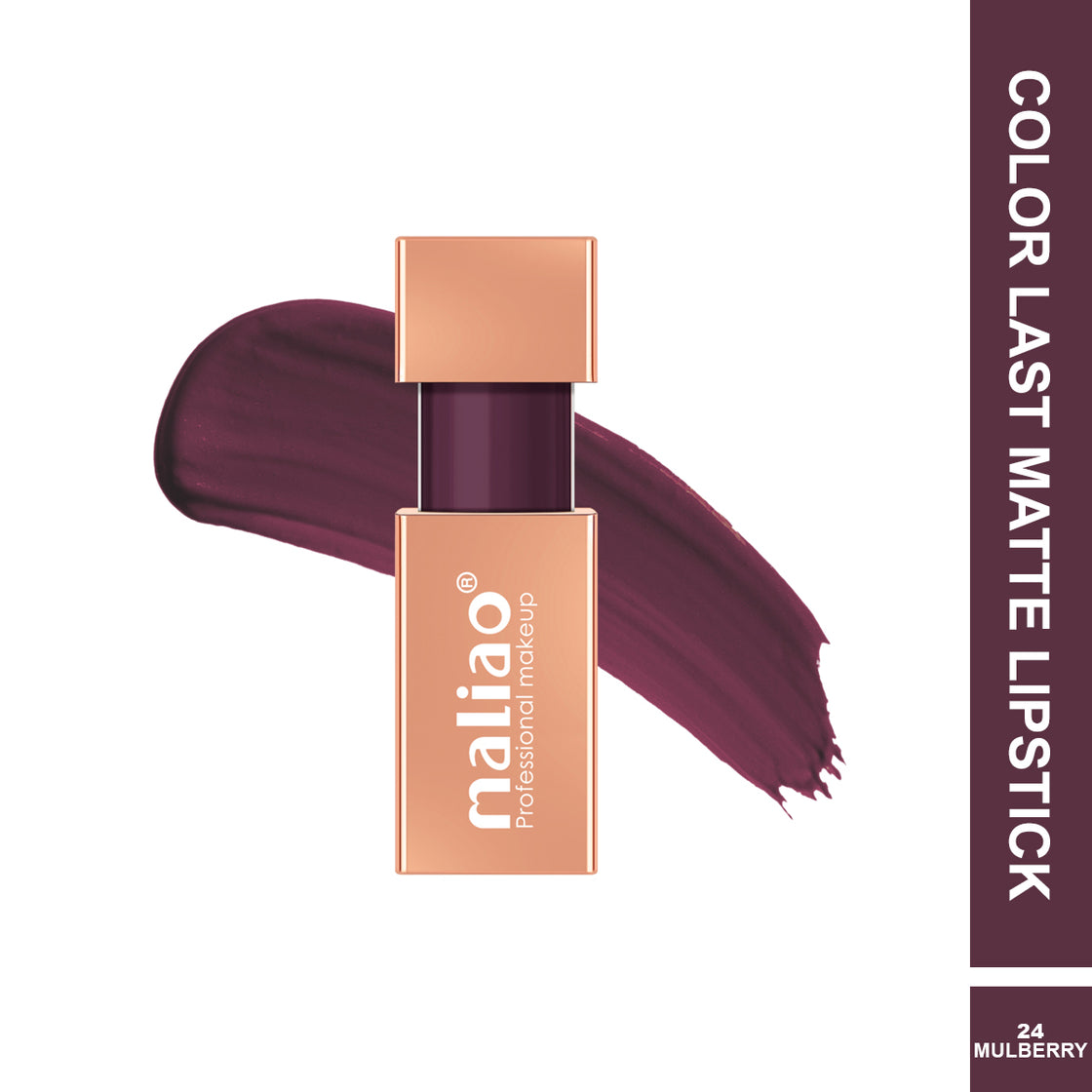 Maliao Color Last Matte Lipstick - Long-Lasting Vibrant Shades for All-Day Wear Lip