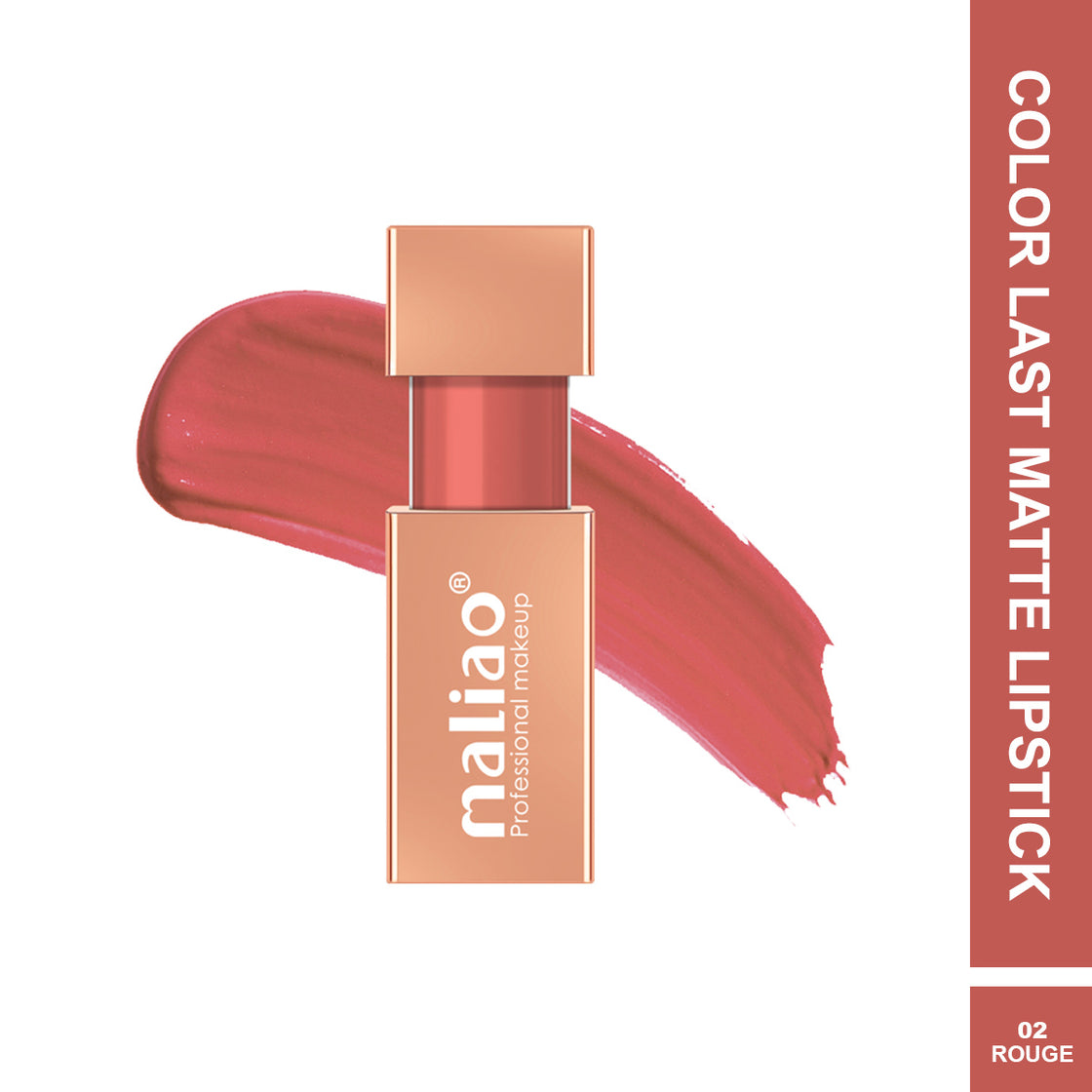 Maliao Color Last Matte Lipstick - Long-Lasting Vibrant Shades for All-Day Wear Lip