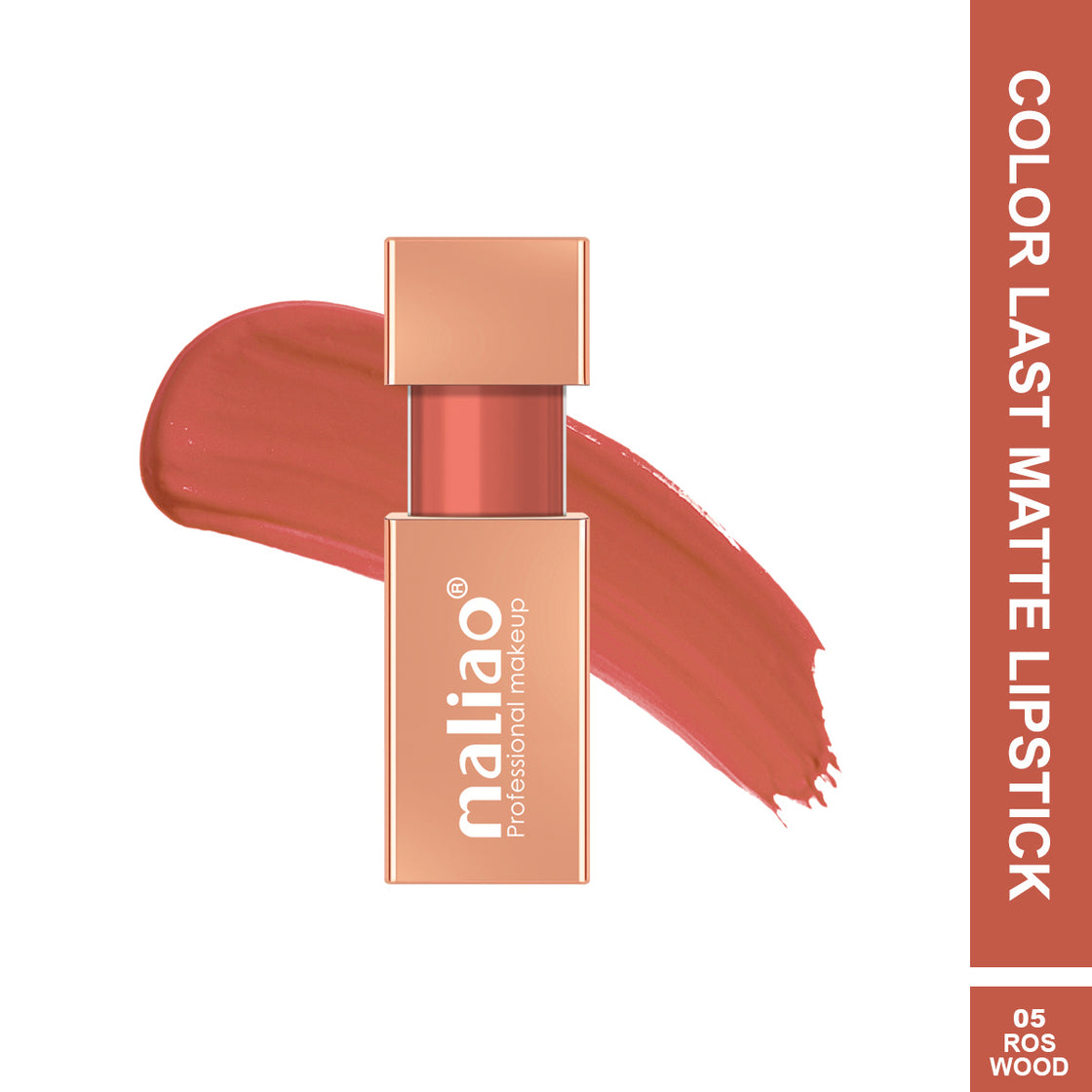 Maliao Color Last Matte Lipstick - Long-Lasting Vibrant Shades for All-Day Wear Lip