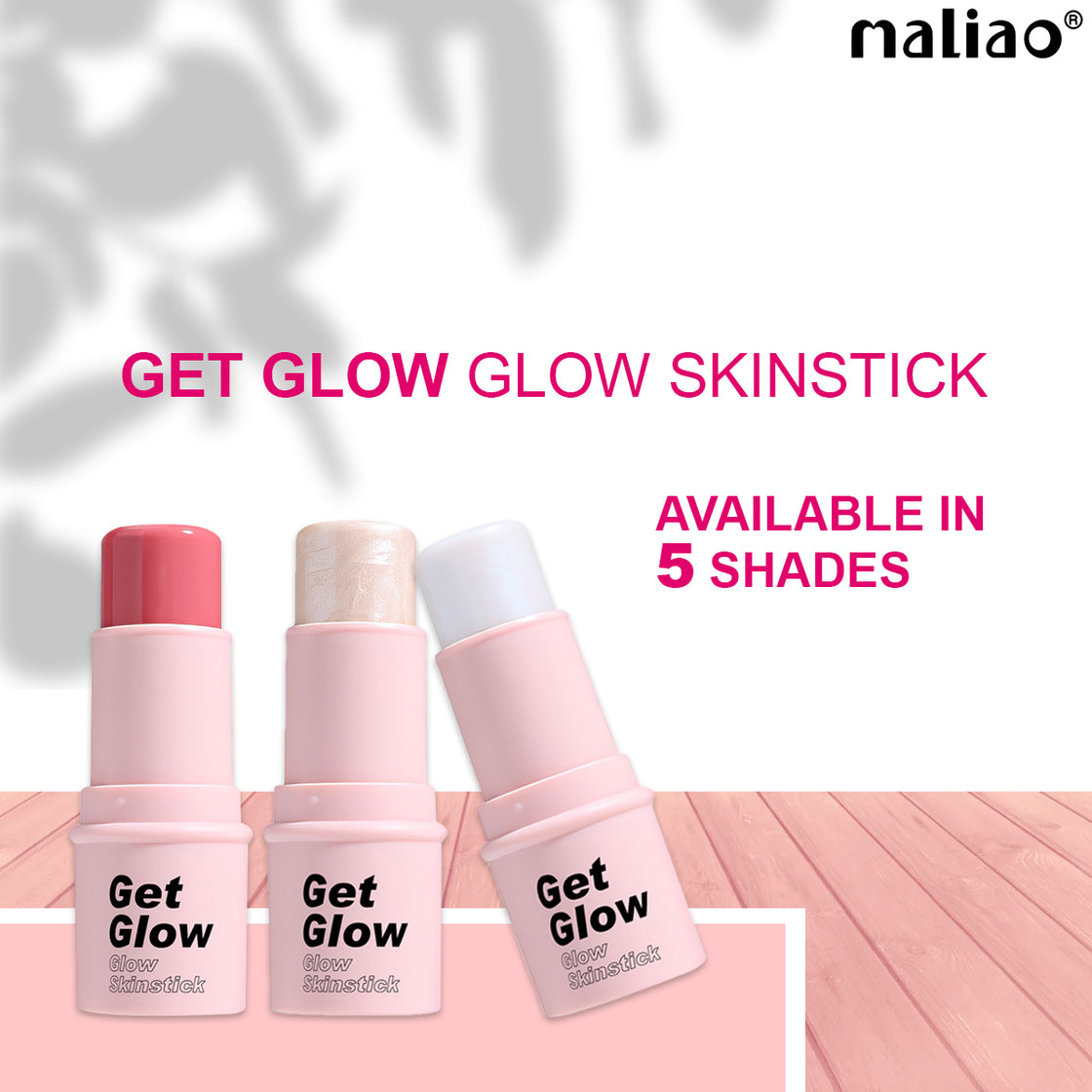 Maliao Get Glow Skinstick – Radiant Glow Highlighter for Luminous Skin - Maliao Makeup