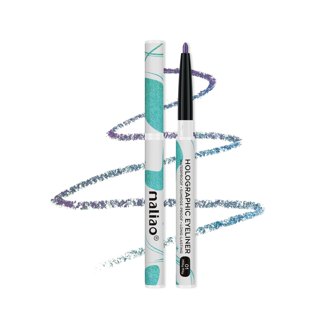 Maliao Holographic Multichrome Eyeliner – Stunning Shimmer and Long-Lasting Wear Maliao