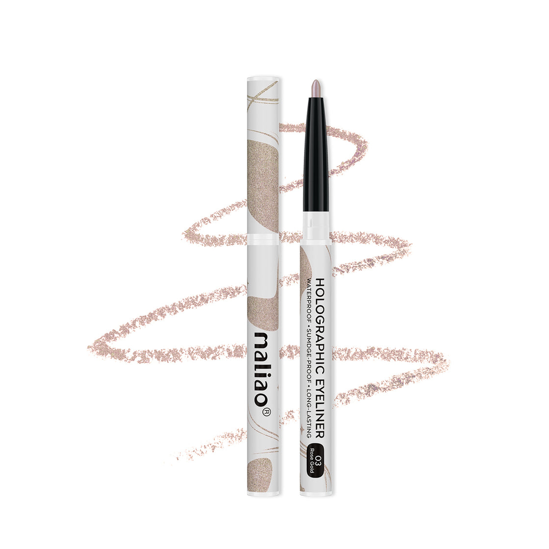 Maliao Holographic Multichrome Eyeliner – Stunning Shimmer and Long-Lasting Wear Maliao