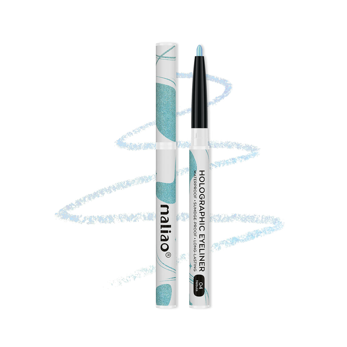 Maliao Holographic Multichrome Eyeliner – Stunning Shimmer and Long-Lasting Wear Maliao