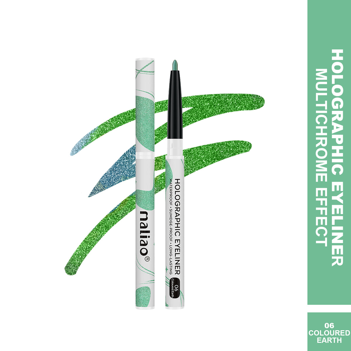 Maliao Holographic Multichrome Eyeliner – Stunning Shimmer and Long-Lasting Wear Eye