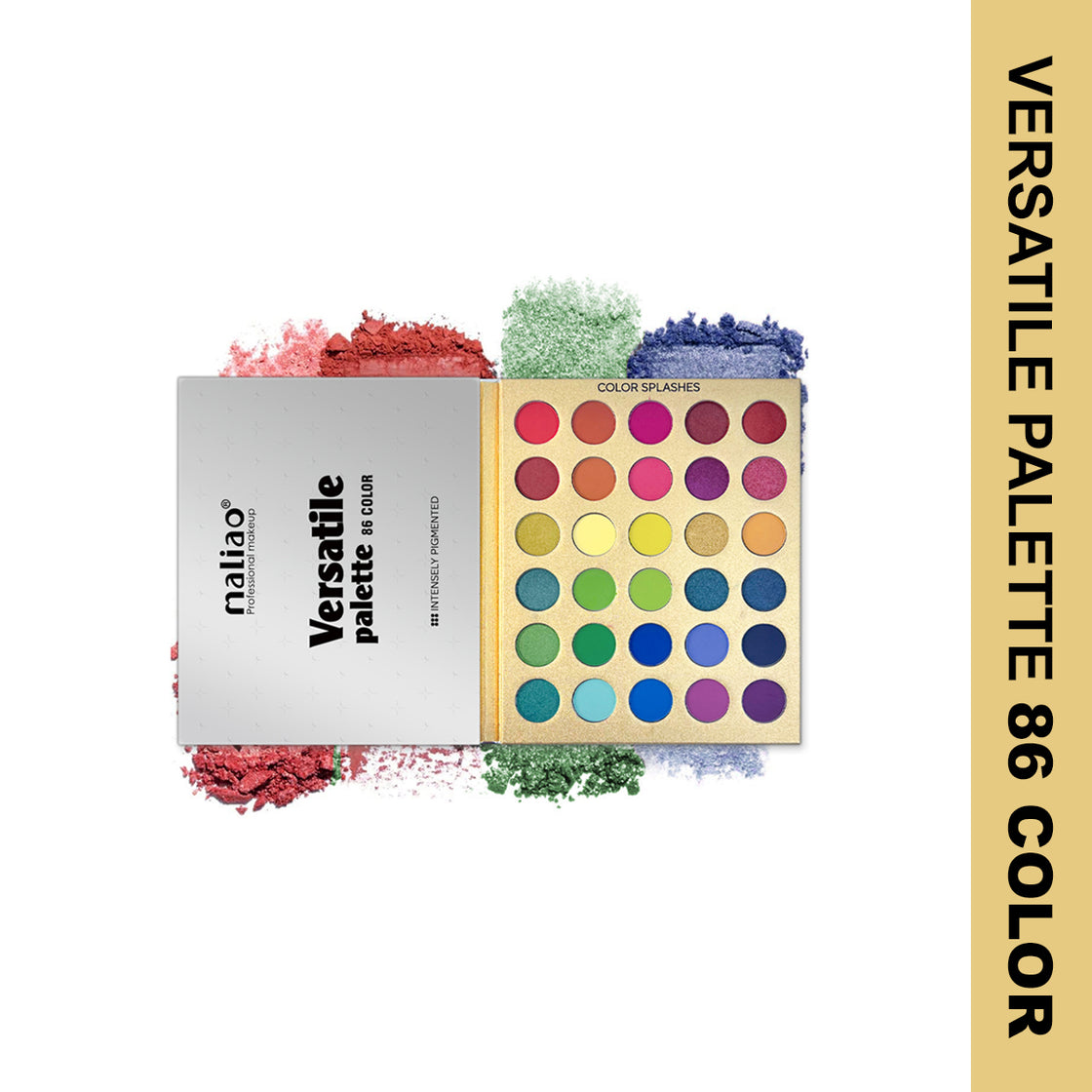 Maliao Versatile Eyeshadow Palette - 86 Intensely Pigmented Colors for Endless Looks - Maliao Makeup