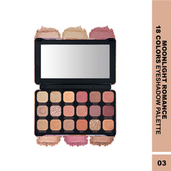 Maliao 18-Color Eyeshadow Palette – Blendable Matte & Shimmer Shades for Stunning Eye Makeup Looks – Highly Pigmented, Long-Lasting Eye Shadow Palette for All Skin Tones
