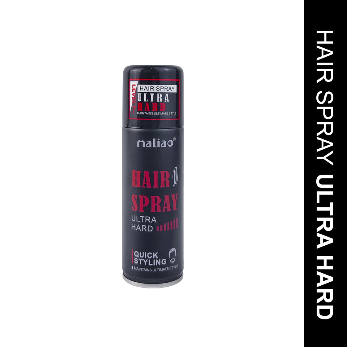 Maliao Ultra Hard Level 7 Hairspray – Maximum Hold, Extreme Firmness, Non-Greasy Finish - Maliao Makeup