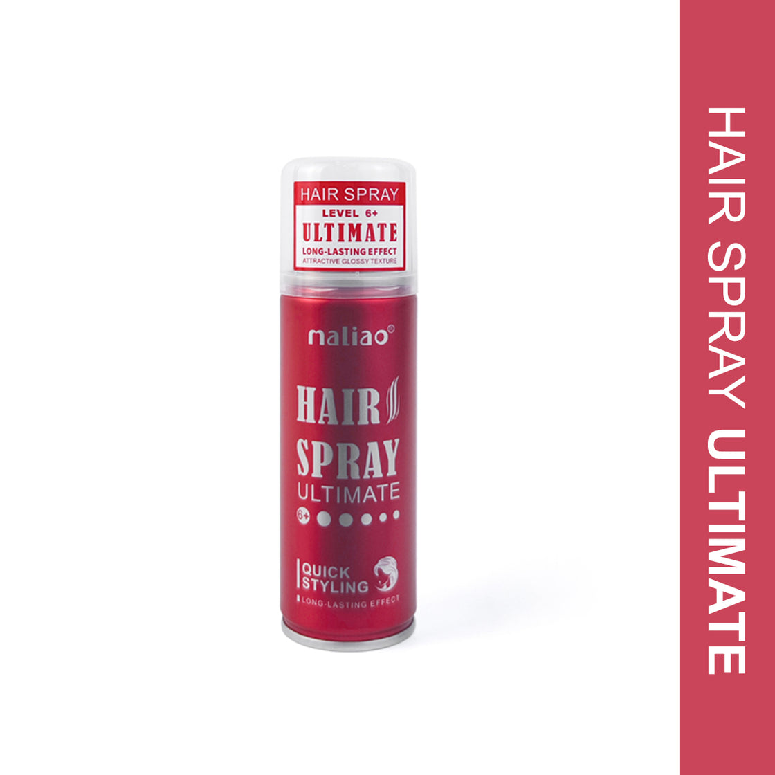 Maliao Ultimate 6+ Hairspray - Quick Styling with Long-Lasting Hold Hair