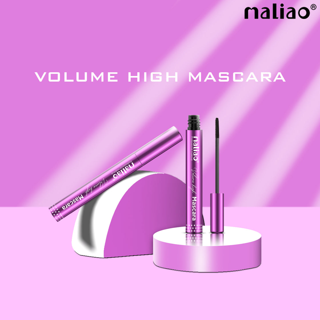 Maliao Volume High Mascara – Waterproof, Smudge-Proof, Long-Lasting, High-Volume Lash Formula for Thick, Full Lashes, Perfect for Daily Wear