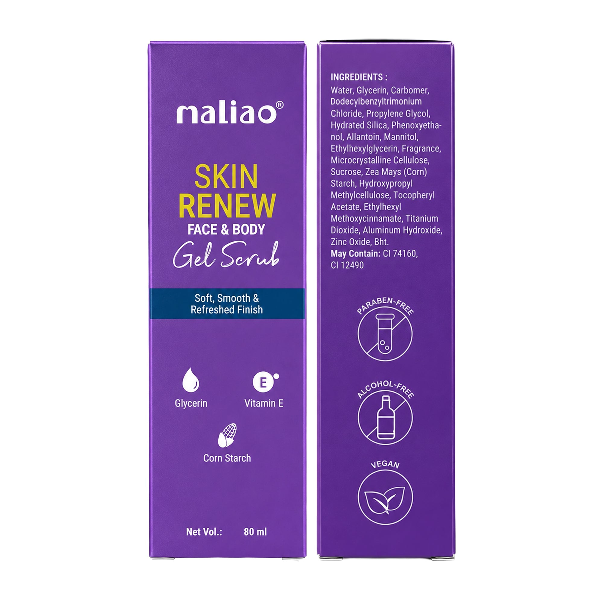 Maliao Skin Renew Face & Body Gel Scrub