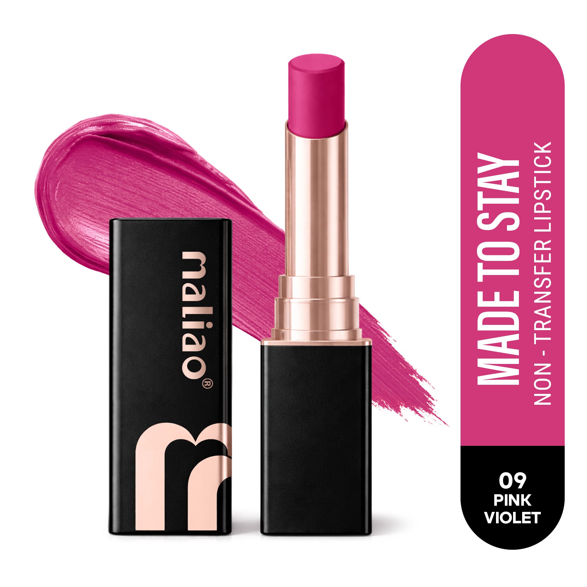 Maliao Super Non-Transfer Lipstick - Long-Lasting Matte Finish, Smudge-Proof Formula
