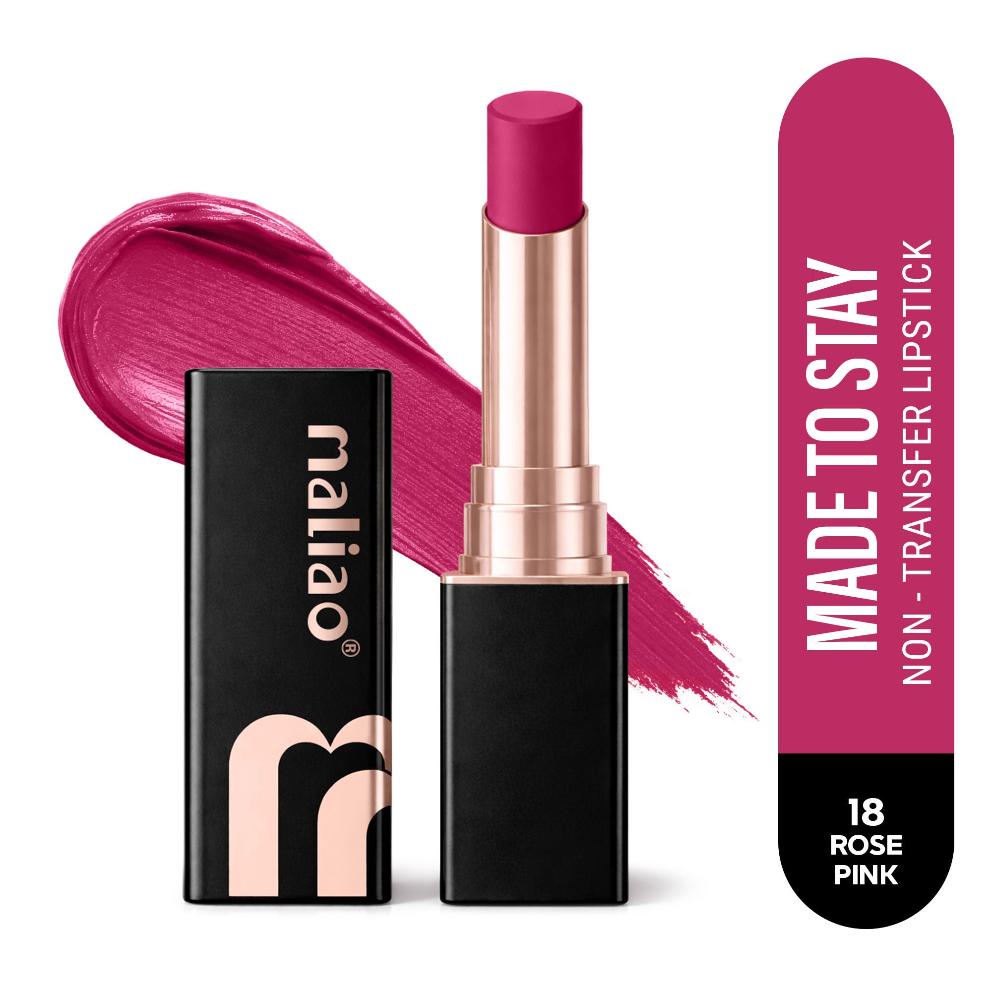 Maliao Super Non-Transfer Lipstick - Long-Lasting Matte Finish, Smudge-Proof Formula