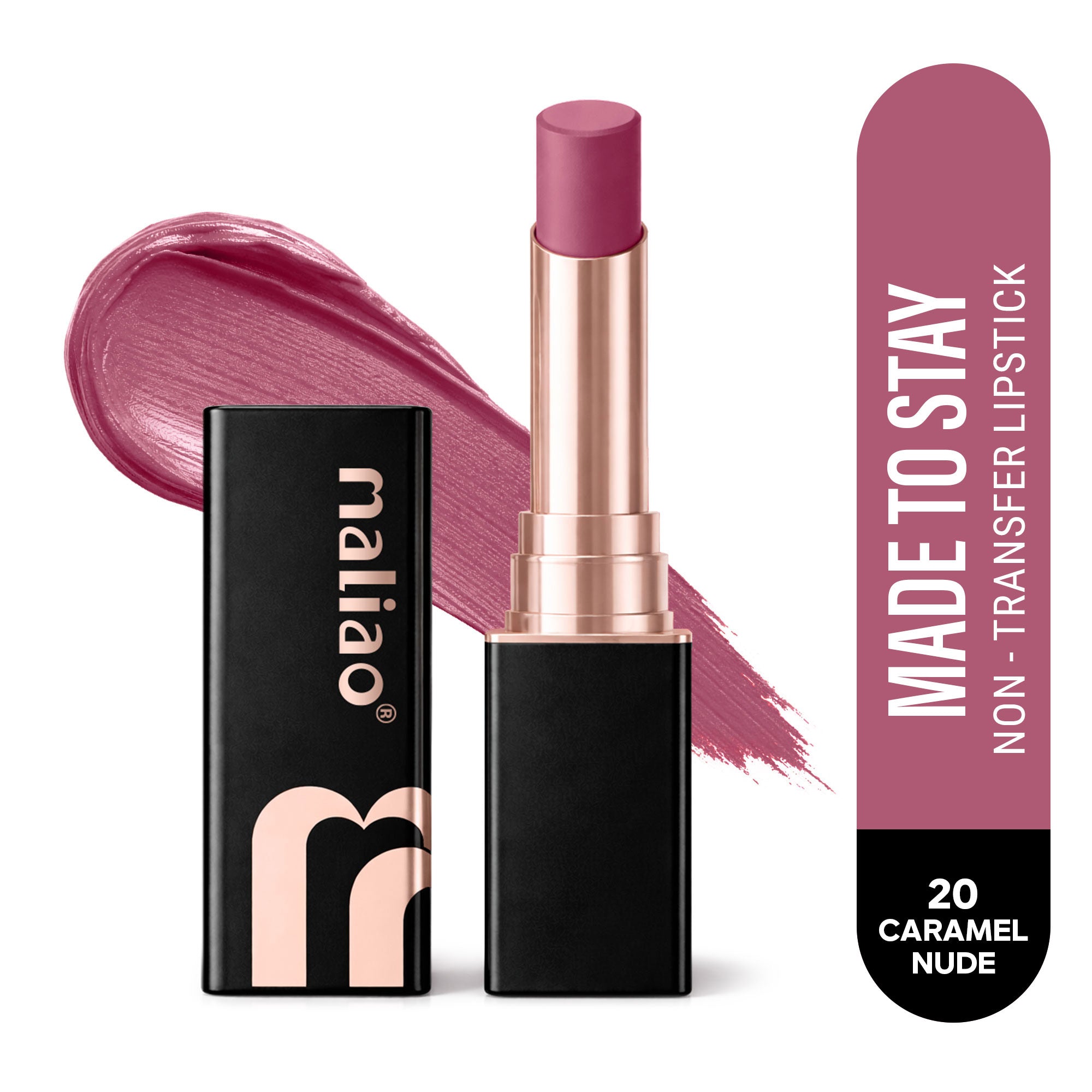 Maliao Super Non-Transfer Lipstick - Long-Lasting Matte Finish, Smudge-Proof Formula