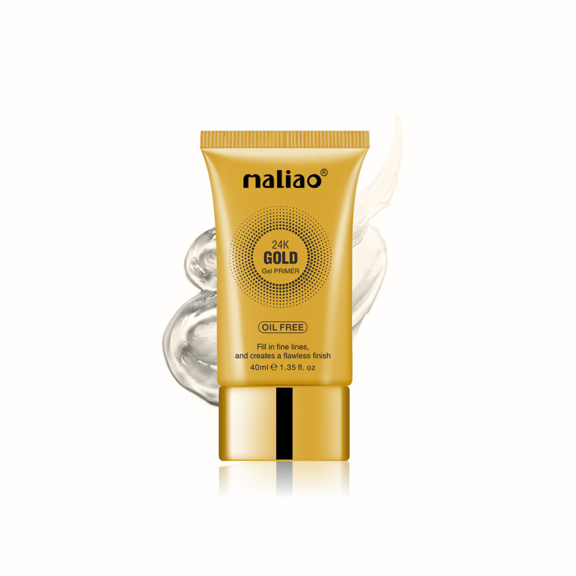 Maliao 24K Gold Gel Primer 40ml - Luxe Makeup Base for Radiant Skin Maliao Professional Makeup