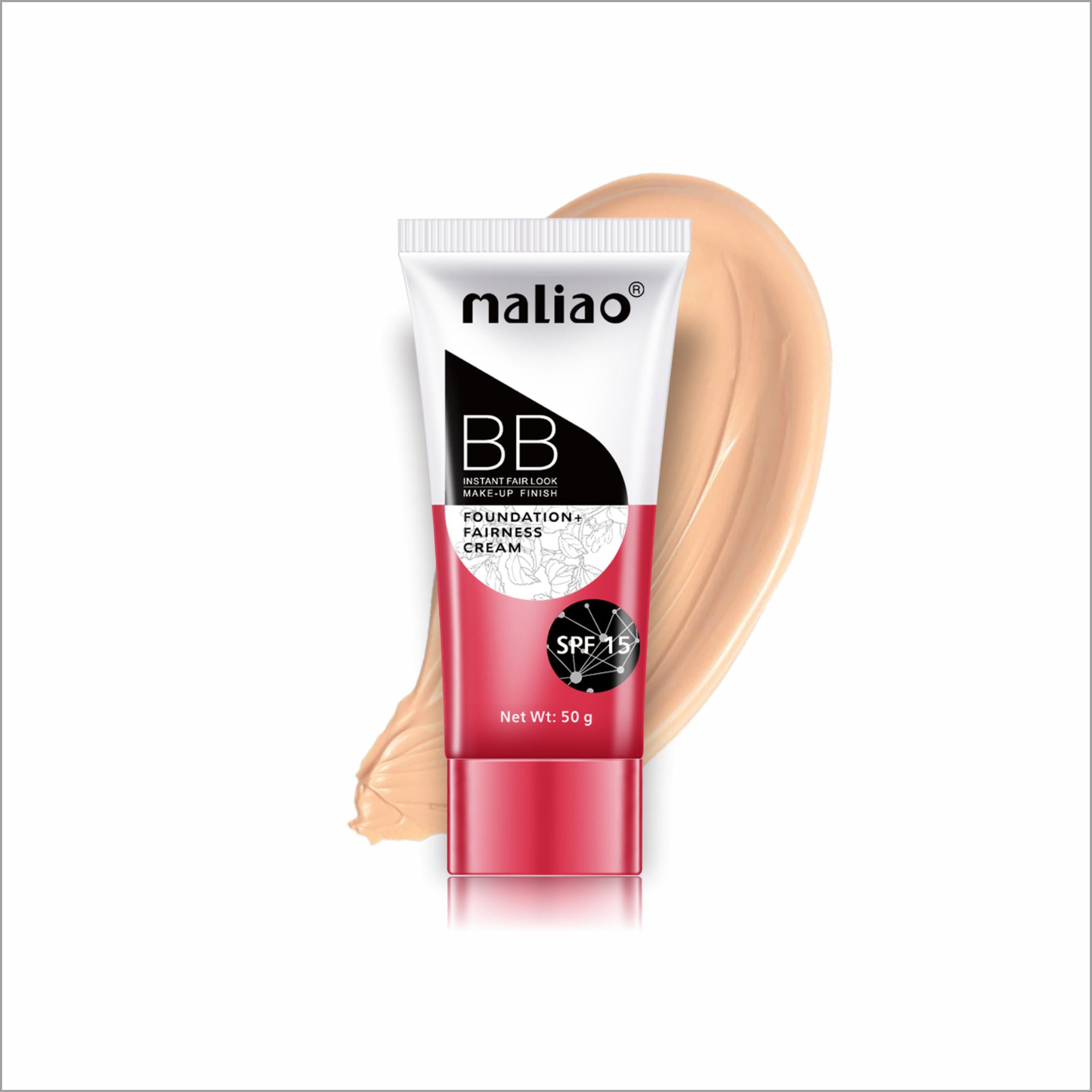 MALIAO BB Foundation + Fairness Cream - Instant Fair Look Maliao Professional Makeup