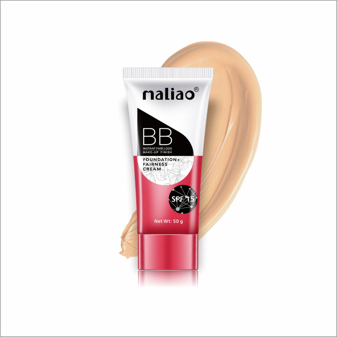 MALIAO BB Foundation + Fairness Cream - Instant Fair Look Maliao Professional Makeup