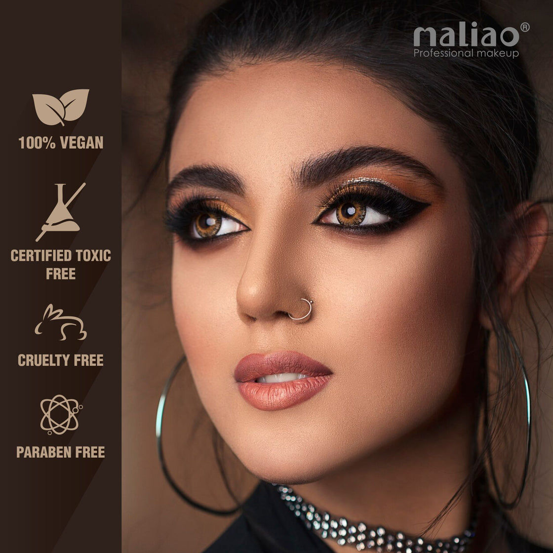 MALIAO Long Lasting Waterproof Curling Mascara - Dramatic Lashes All Day Maliao Professional Makeup