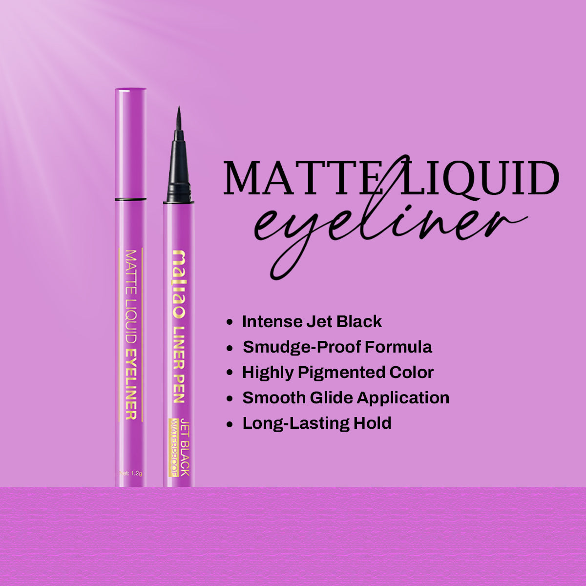 Maliao Liner Pen Matte Liquid Eyeliner Eye