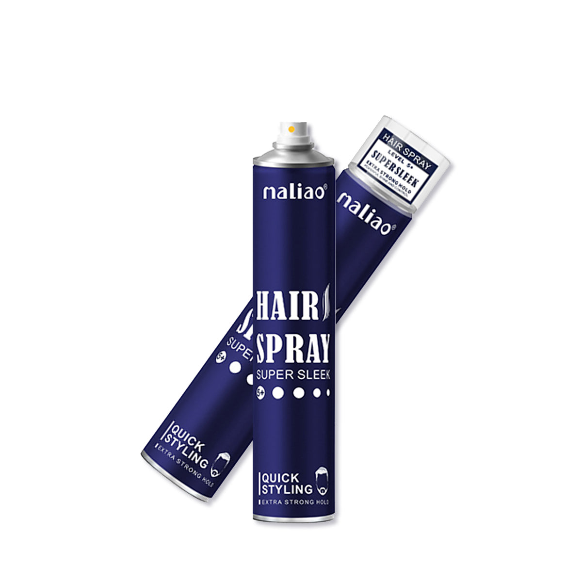 Maliao Super Sleek Hair Spray, Extra Strong Hold for Men,  Hair Styling Essential