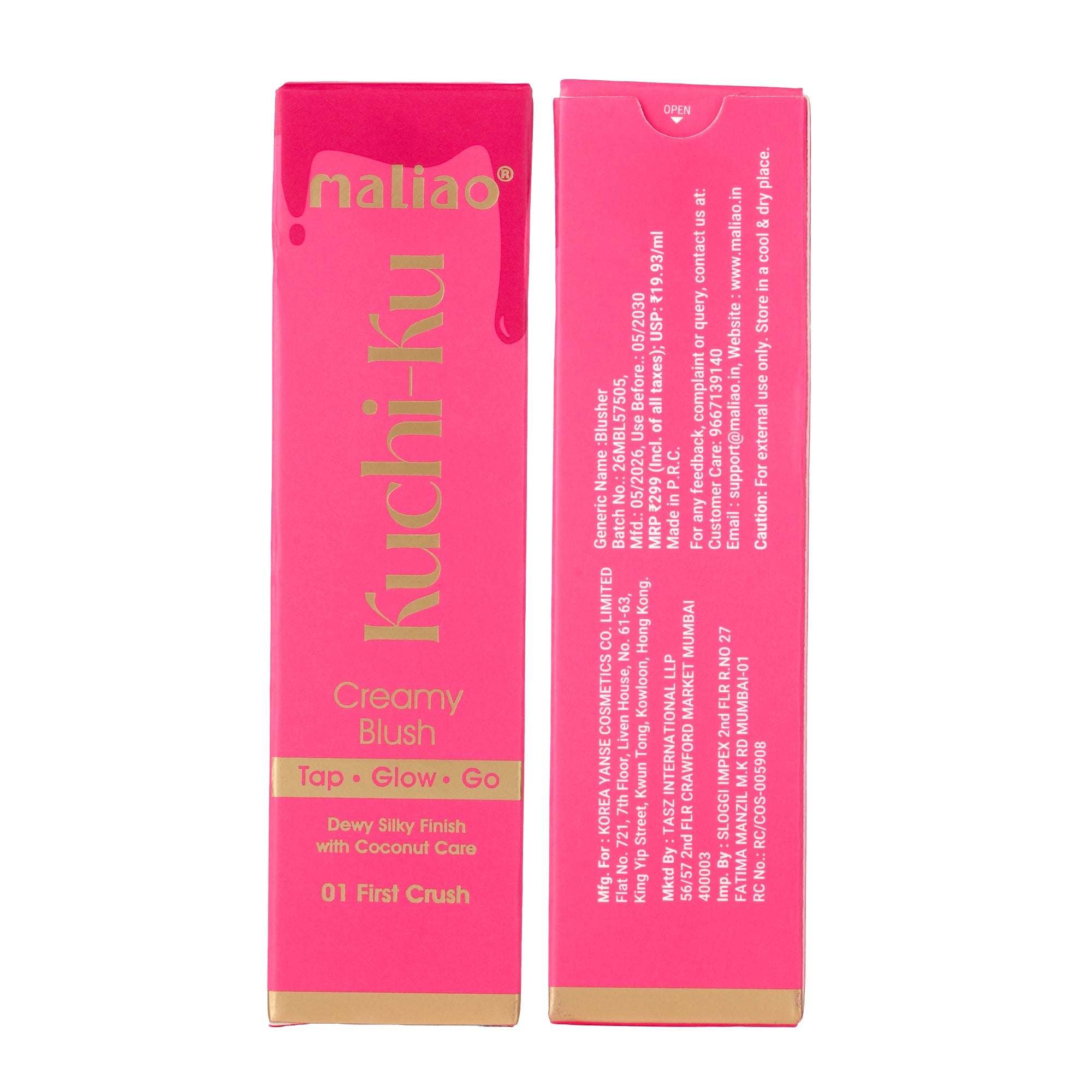 Maliao Kuchi Ku Creamy Blush