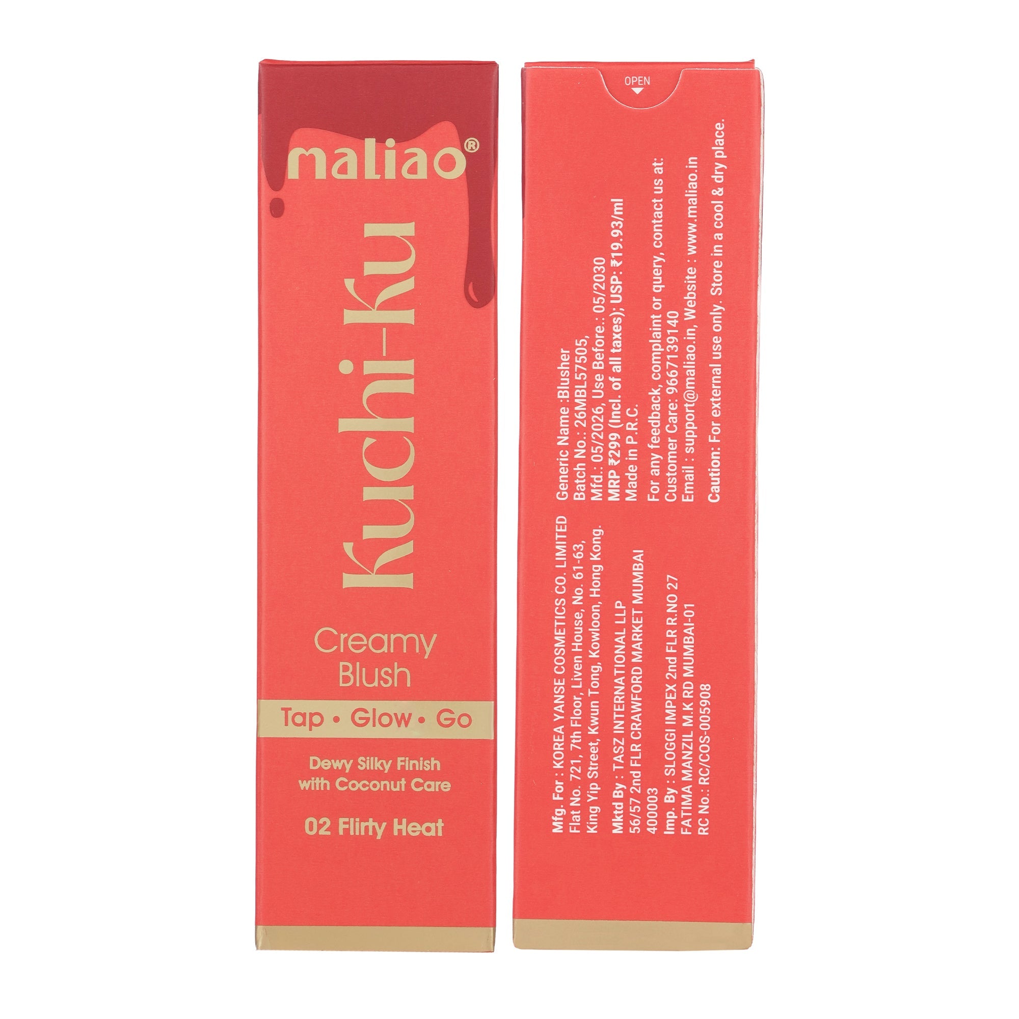Maliao Kuchi Ku Creamy Blush