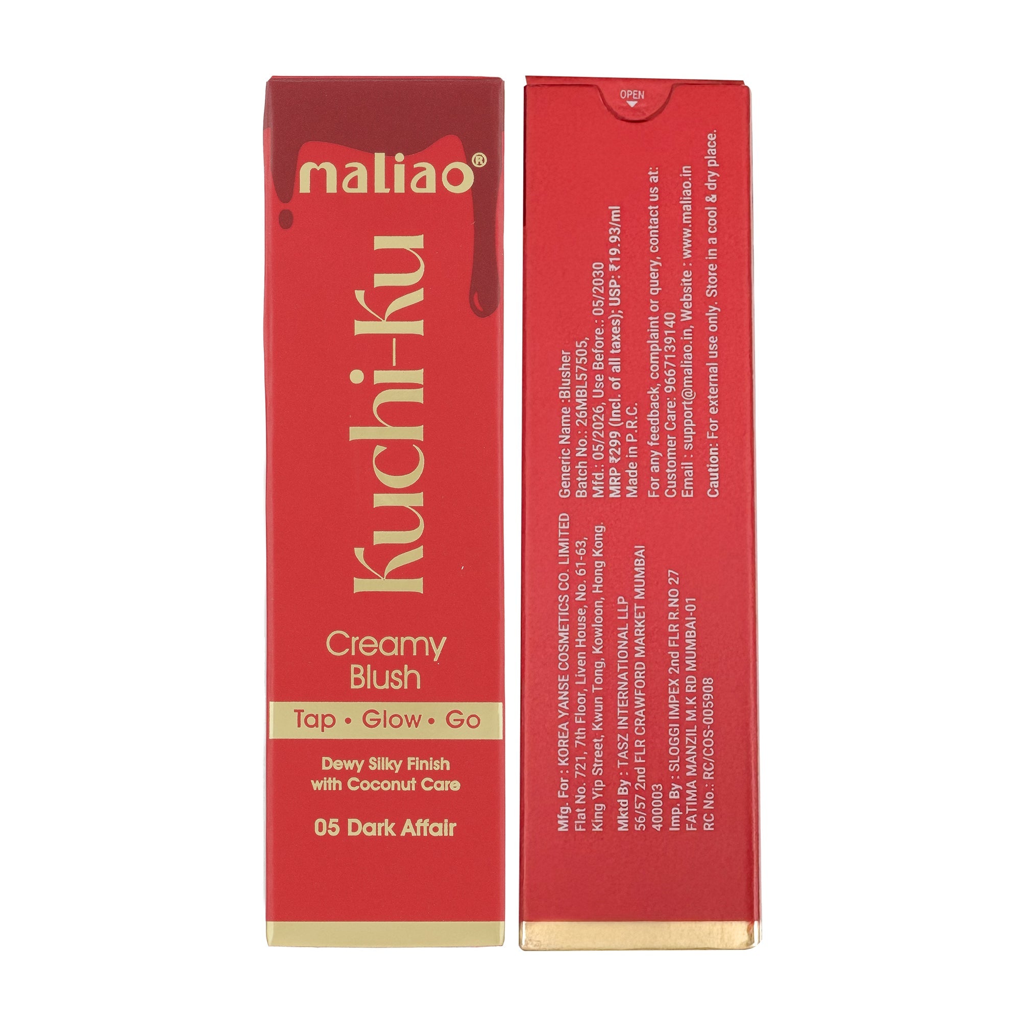 Maliao Kuchi Ku Creamy Blush