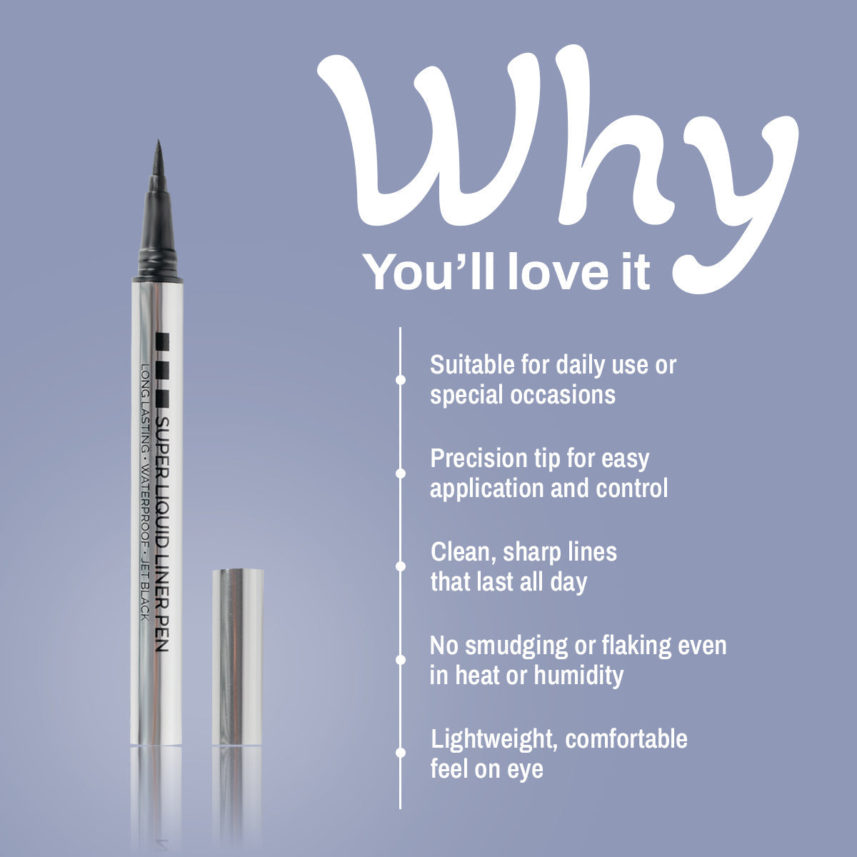 Maliao Super Liquid Liner Pen - Precision Defined, Long-Lasting Jet Black Perfection Eye