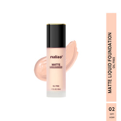 Maliao Matte Liquid Foundation Oil-Free - Effortless Perfection for a Shine-Free Finish Face