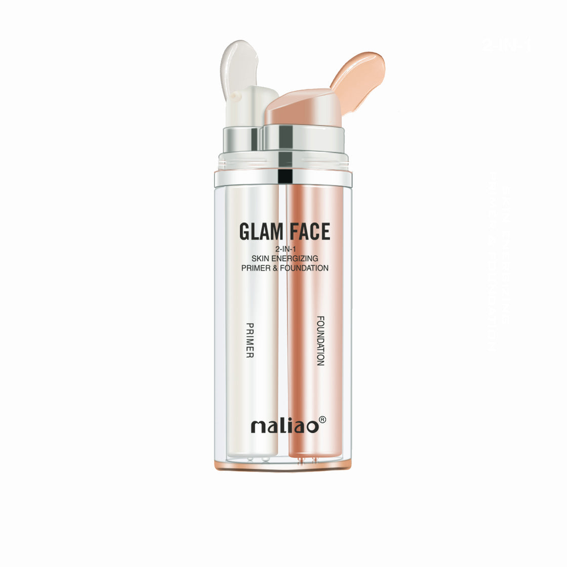 Maliao 2-in-1 Skin Energizing Base Primer + Foundation - Ultimate Base Glow - Maliao Makeup