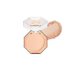 Maliao High Coverage Prime & Fine Matte Pressed Powder - Long-Lasting Compact Powder for Flawless Skin