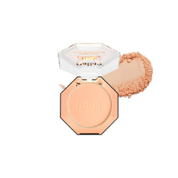 Maliao High Coverage Prime & Fine Matte Pressed Powder - Long-Lasting Compact Powder for Flawless Skin