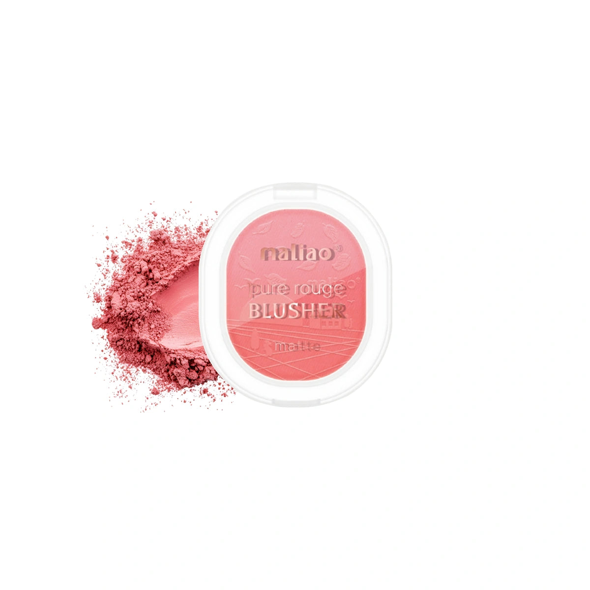 Maliao Pure Rouge Matte Blush - Natural for Radiant Cheeks