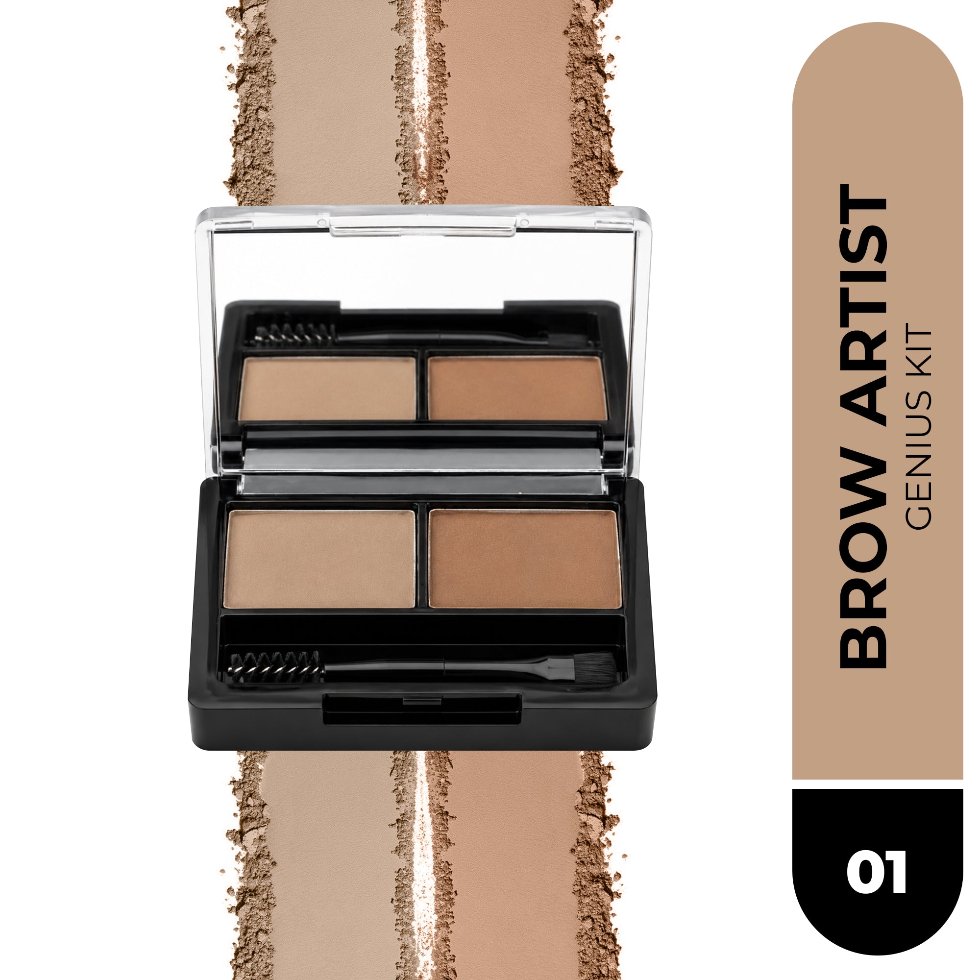 Maliao Brow Artist Genius Kit - Pigmented Wax for Perfect Eyebrows with 12-Hour Hold Eye