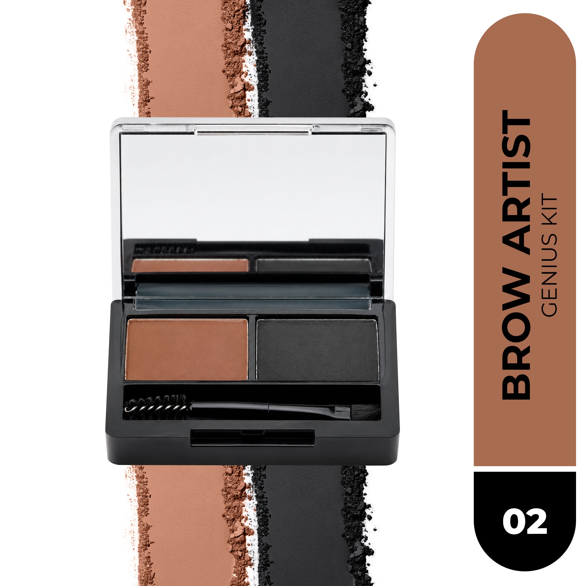 Maliao Brow Artist Genius Kit - Pigmented Wax for Perfect Eyebrows with 12-Hour Hold Eye