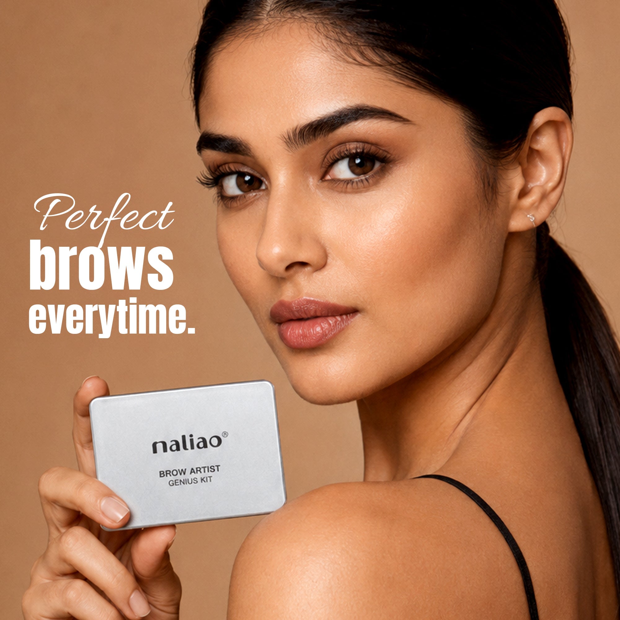 Maliao Brow Artist Genius Kit - Pigmented Wax for Perfect Eyebrows with 12-Hour Hold Eye