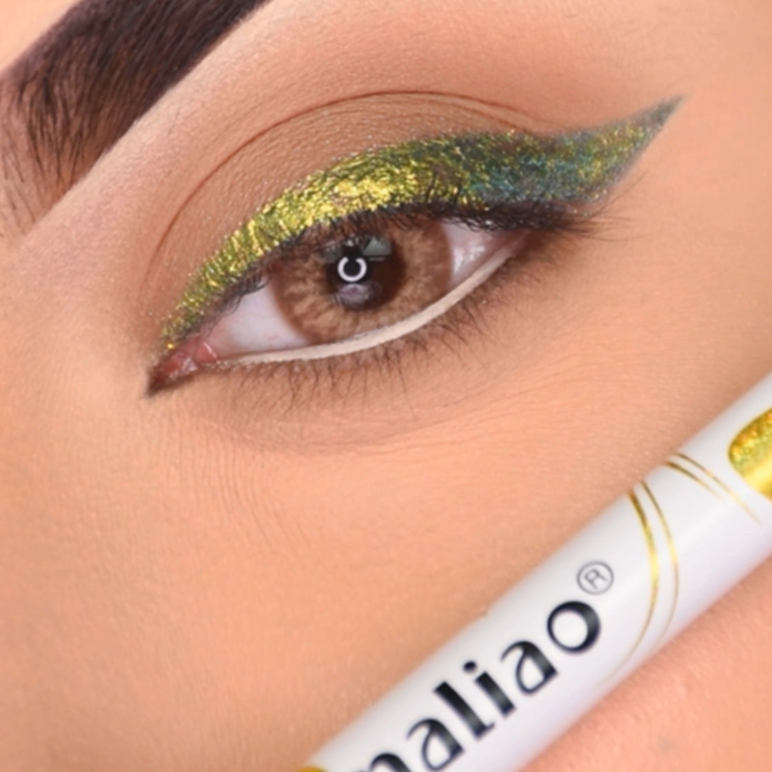 Maliao Holographic Multichrome Eyeliner – Stunning Shimmer and Long-Lasting Wear Eye