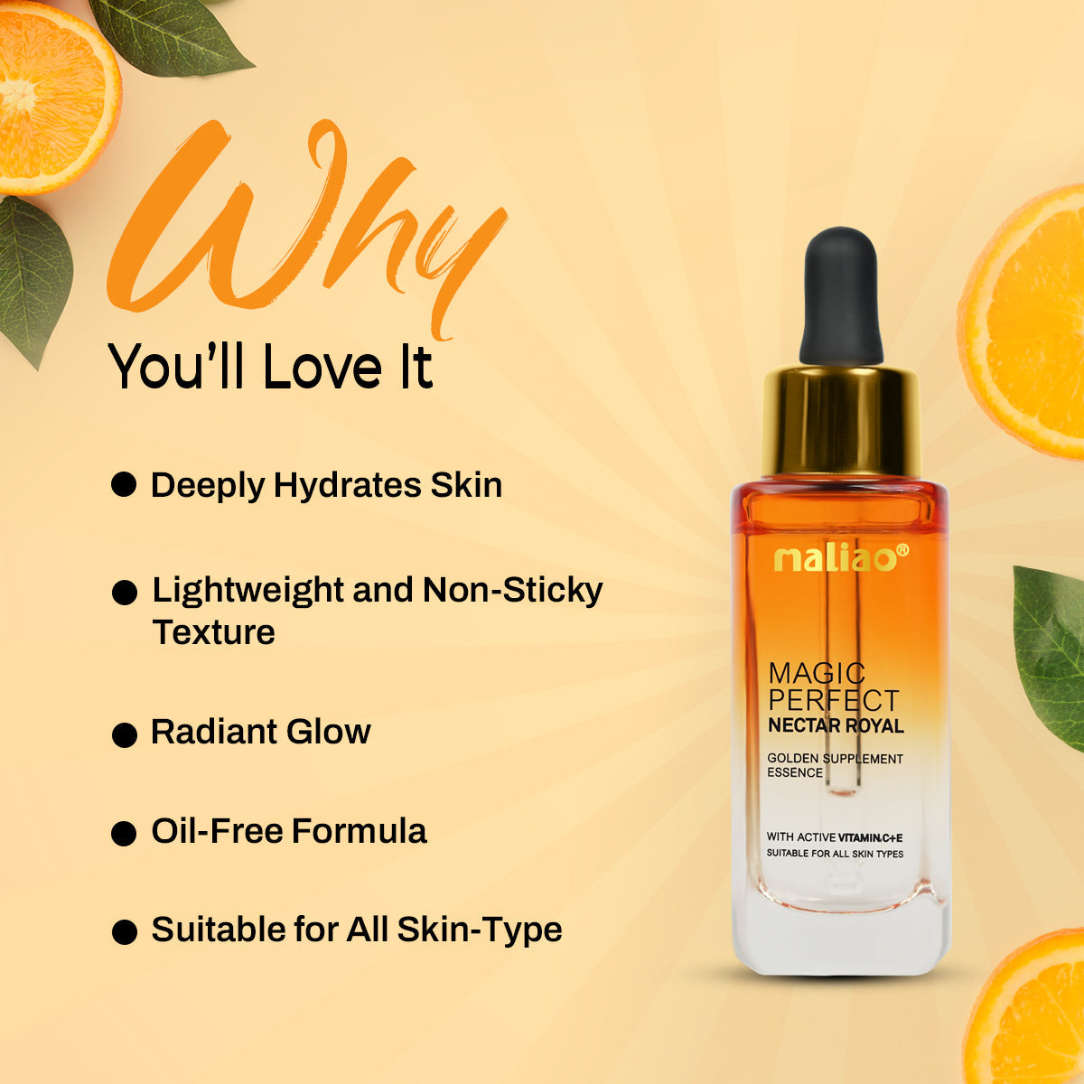 Maliao Magic Perfect Nectar Vitamin C+E Face