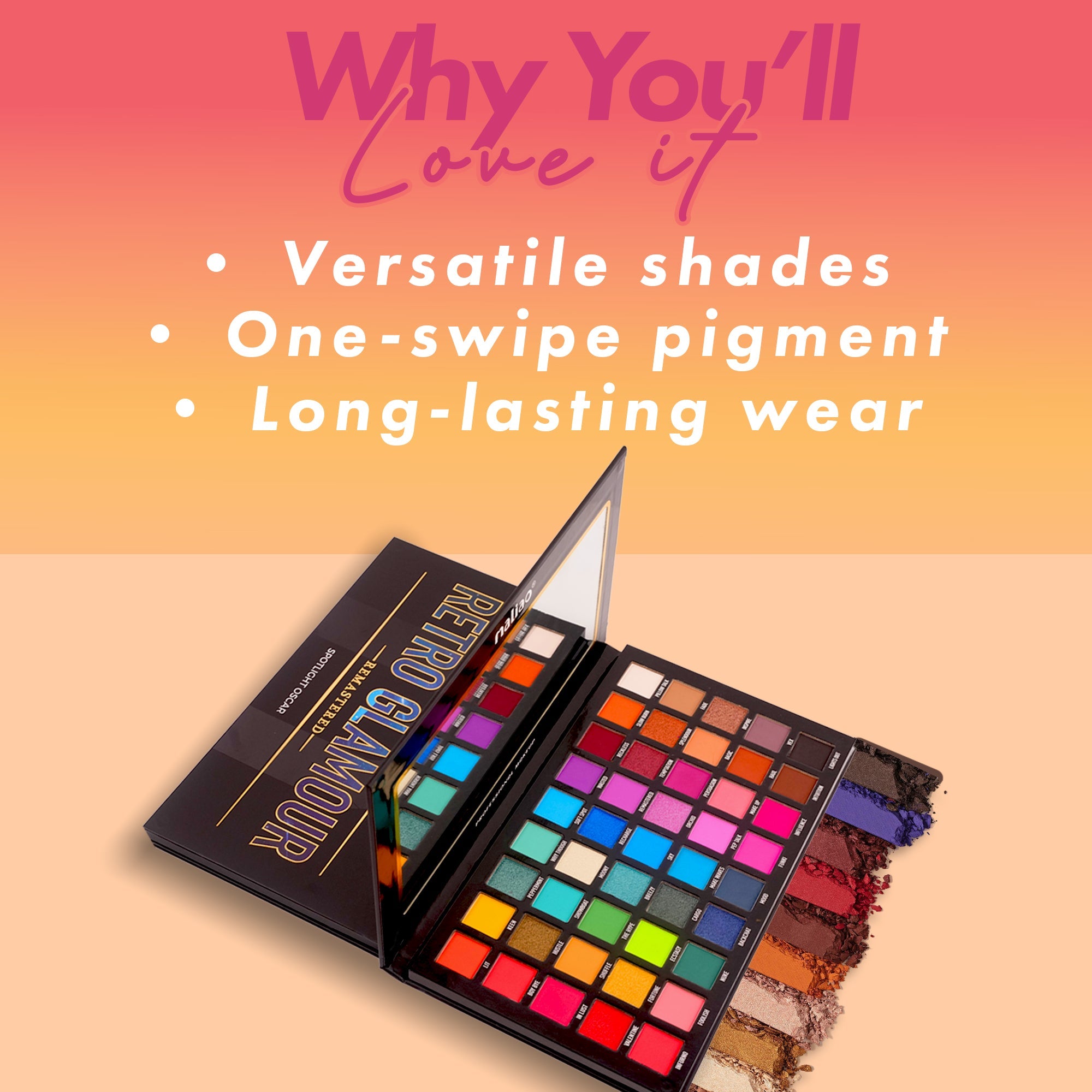 Maliao Retro Glamour Eyeshadow Palette Eye