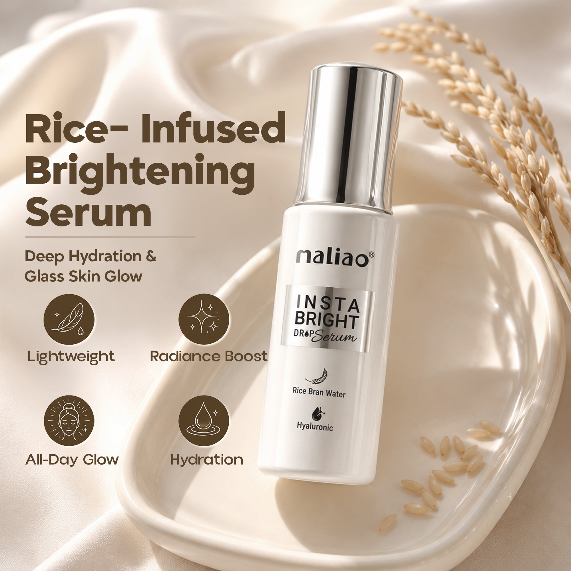 Maliao Insta Bright Drop Serum Face