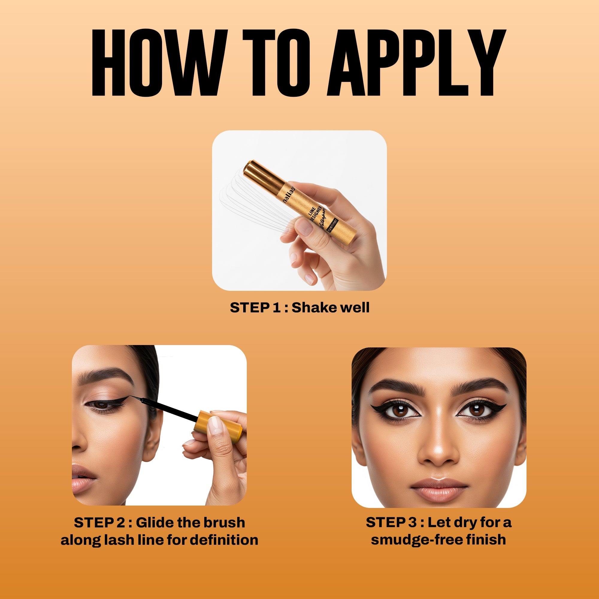 Maliao Eyeliner Line Designer Waterproof Eye