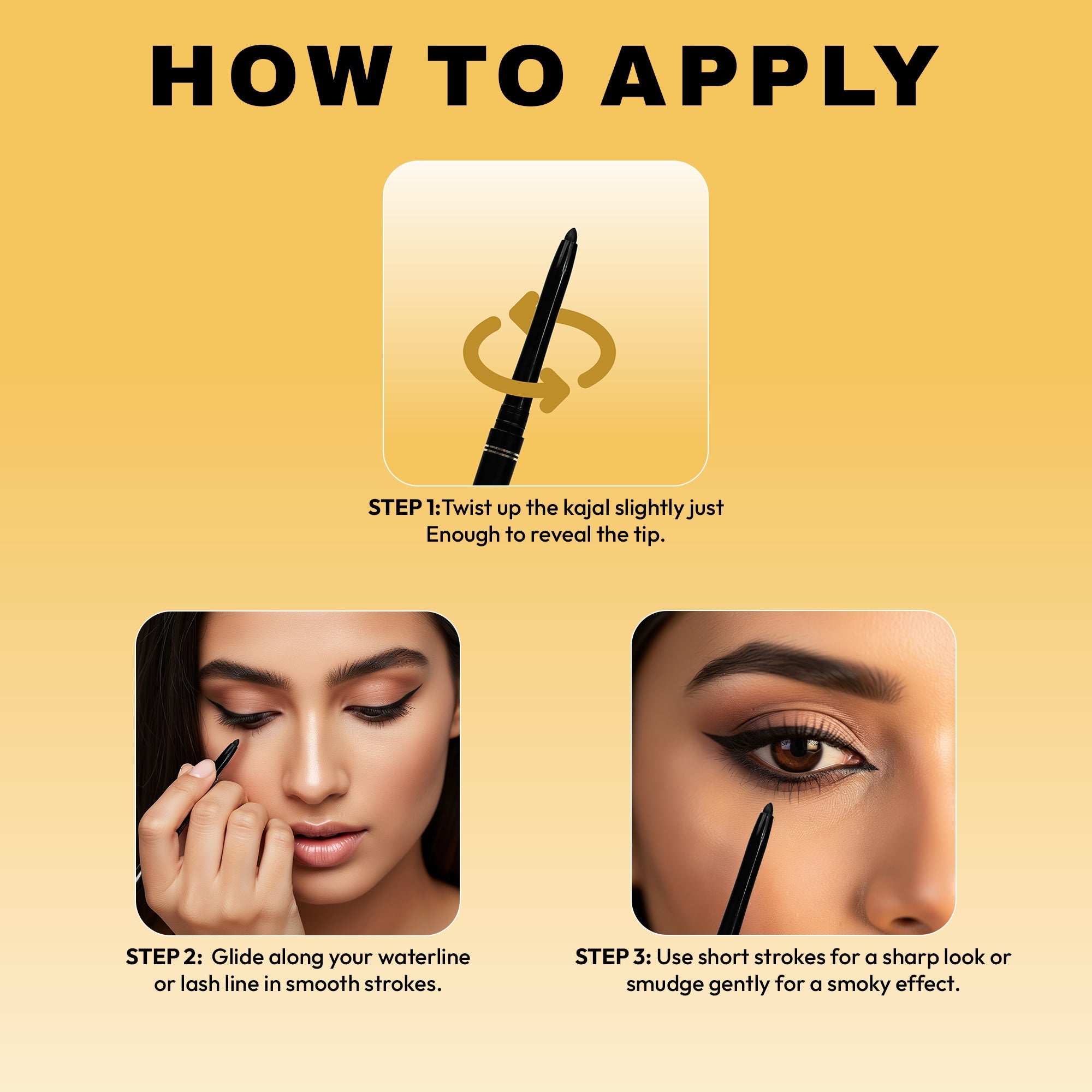 Maliao Eye Definer Auto Kajal Face