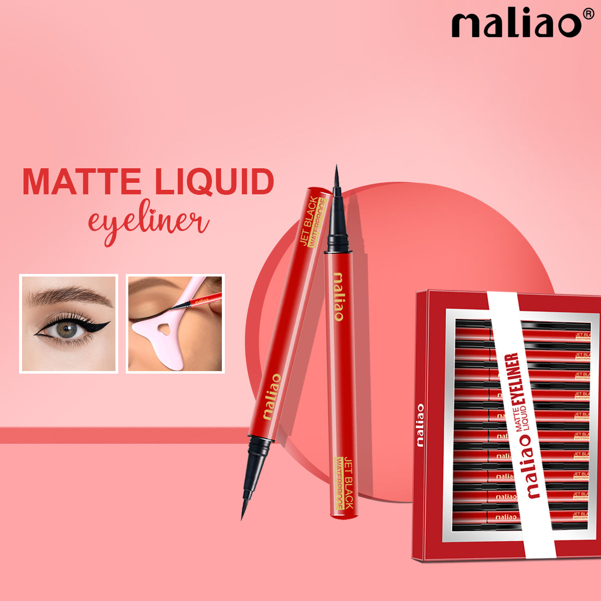 Maliao Hyper Impact Eyeliner - Bold, Intense Eyes, Long-Lasting & Waterproof - Maliao Makeup