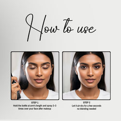 Maliao Dewy Finish Velvet Makeup Fixing Mist Face