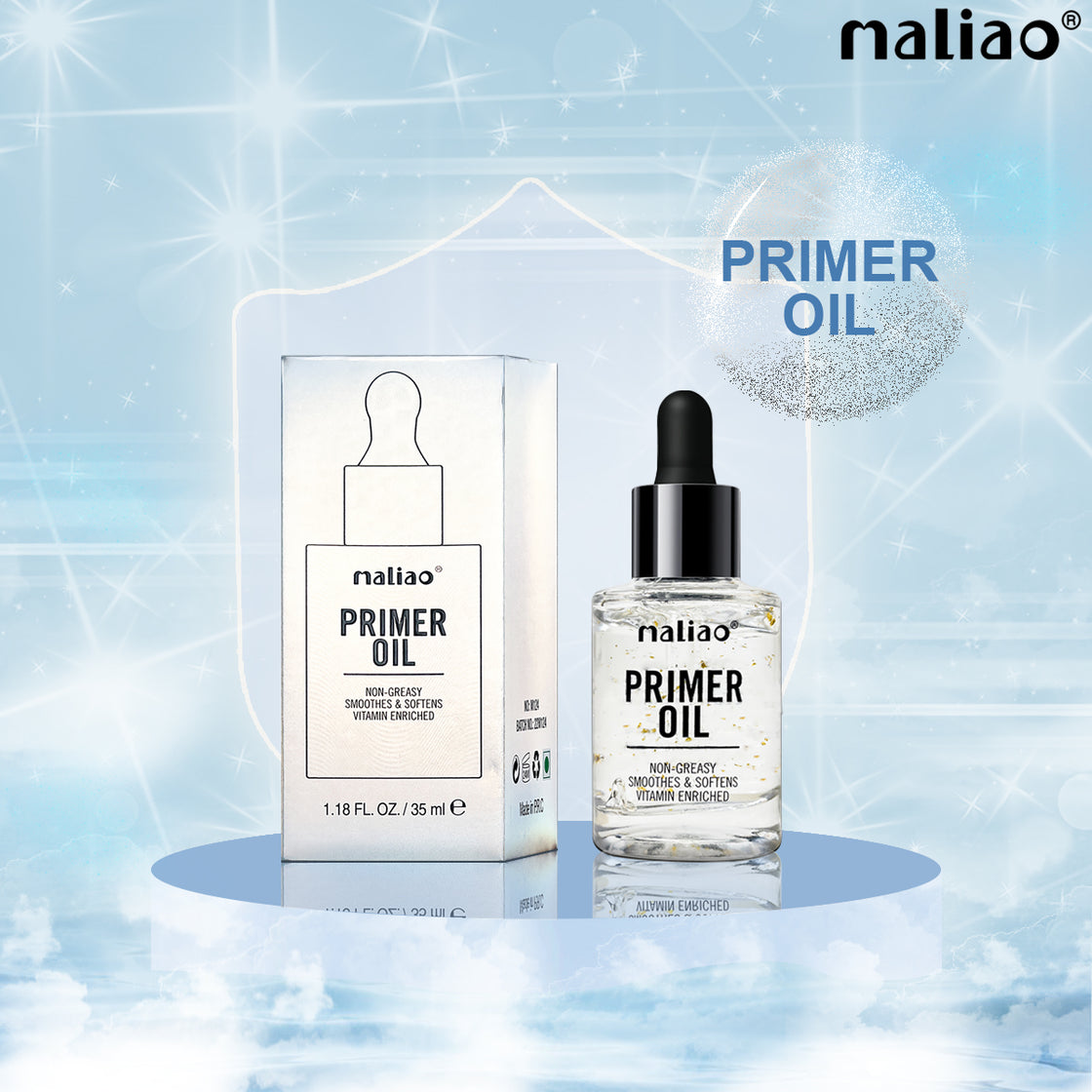 Maliao Primer Oil - Non-Greasy, Smoothens & Softens | Vitamin Enriched Elegance Face