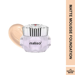 MALIAO Matte Mousse Foundation: Lightweight Shine Control Face