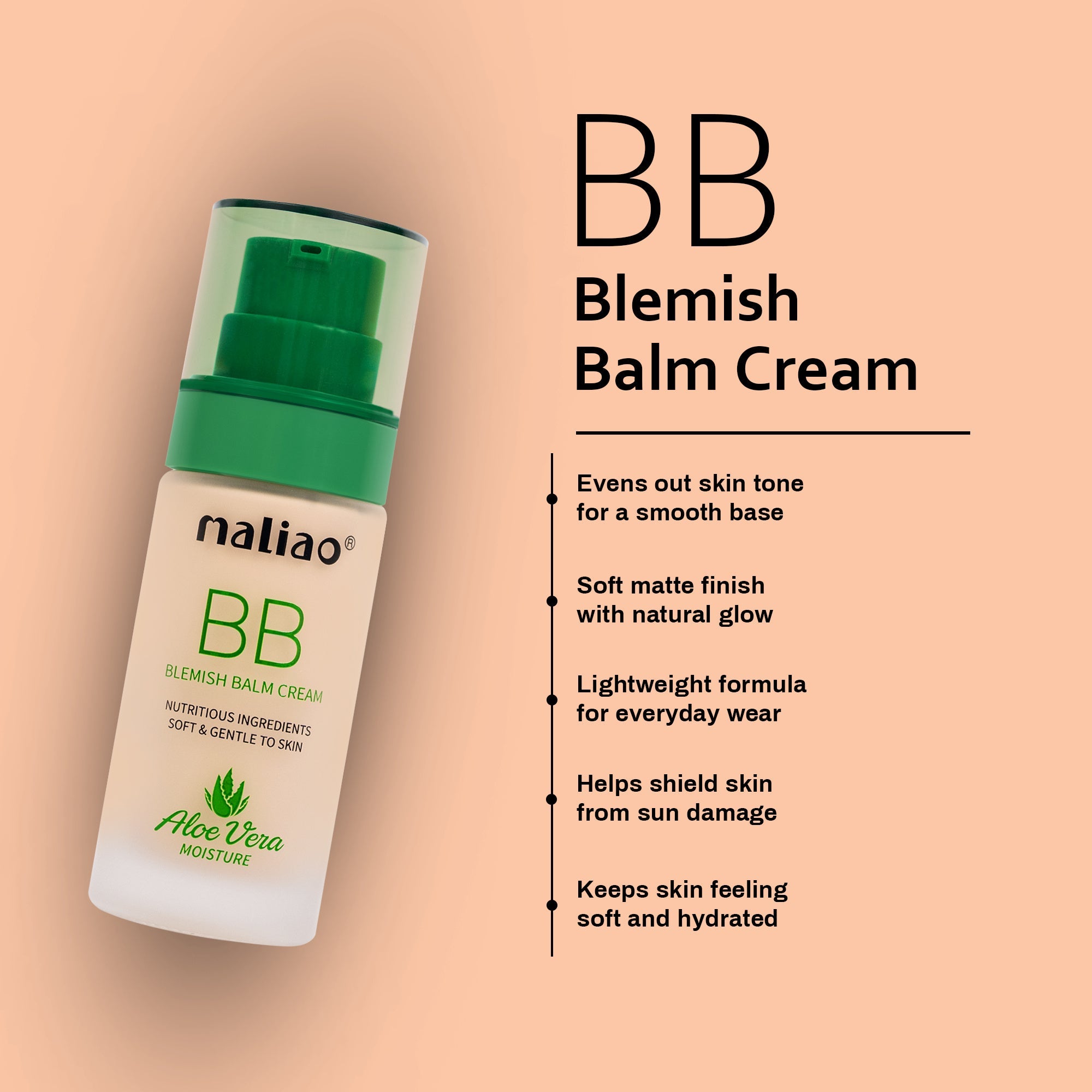 Maliao Aloe Vera BB Foundation Face