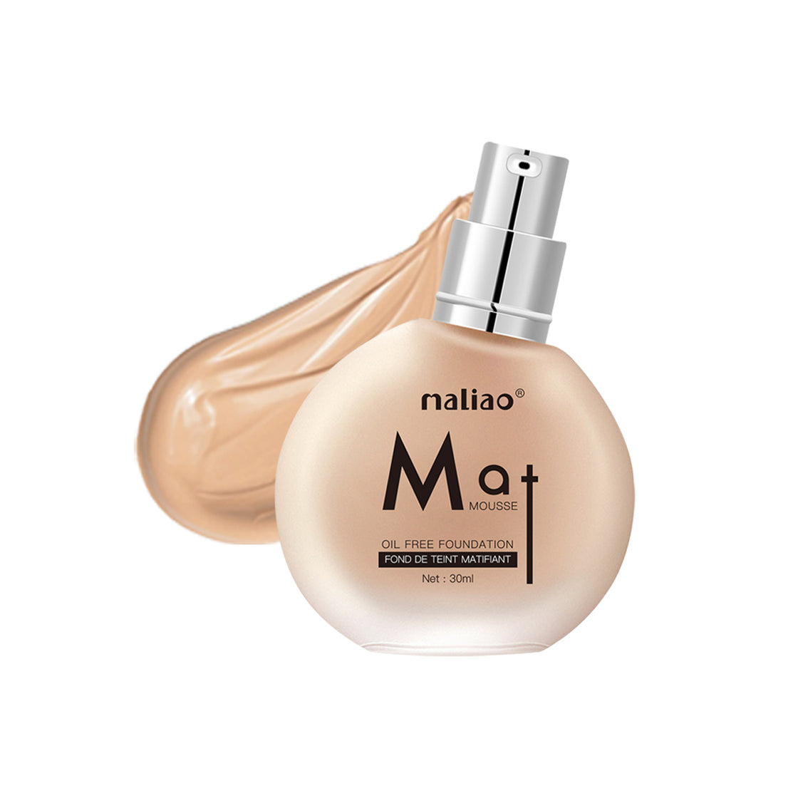 Maliao Matte Mousse Foundation - Oil-Free Perfection for Face Makeup - Maliao Makeup